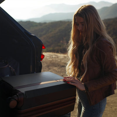 Luxe Journey Expandable 5 Piece Retro Luggage Set