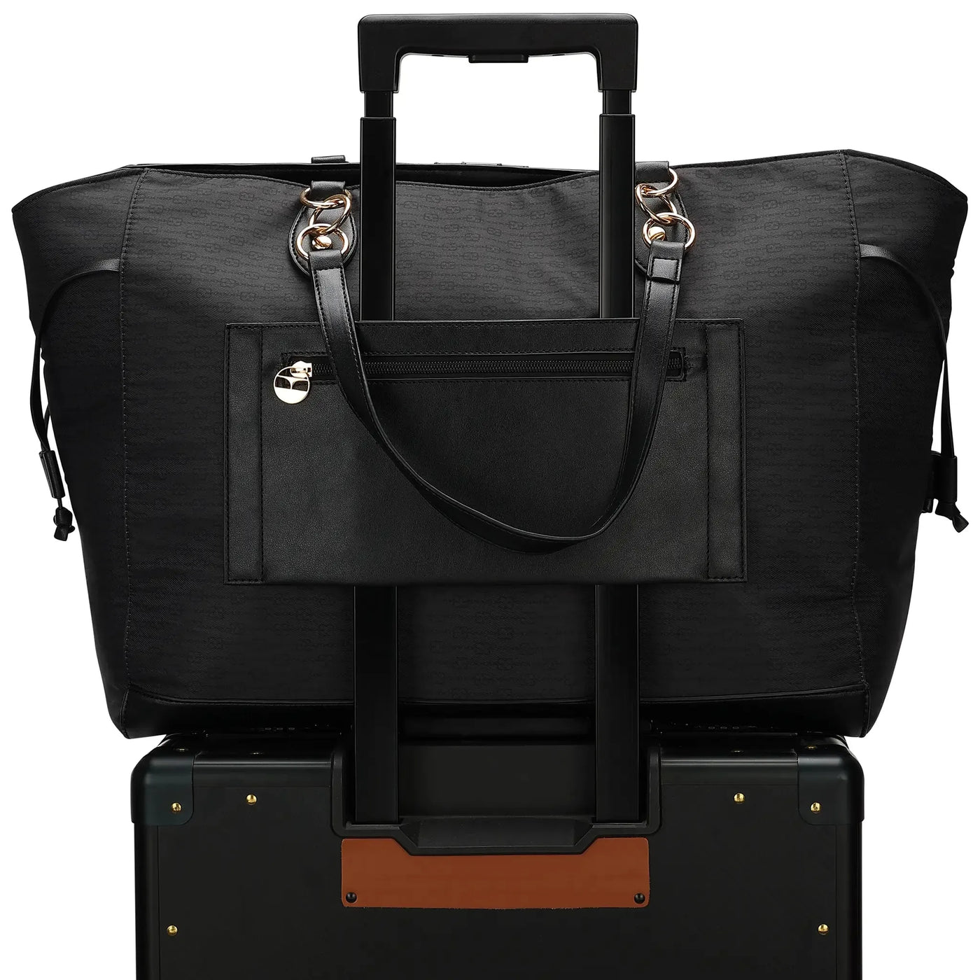 Eleganza 32L Monogram Weekender Tote Bag