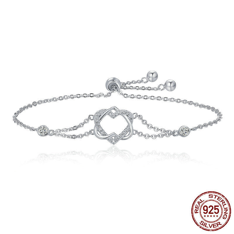 Love pure silver bracelet S925