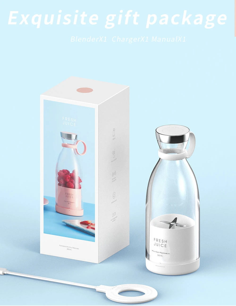 Youer Portable Fruit Juicer