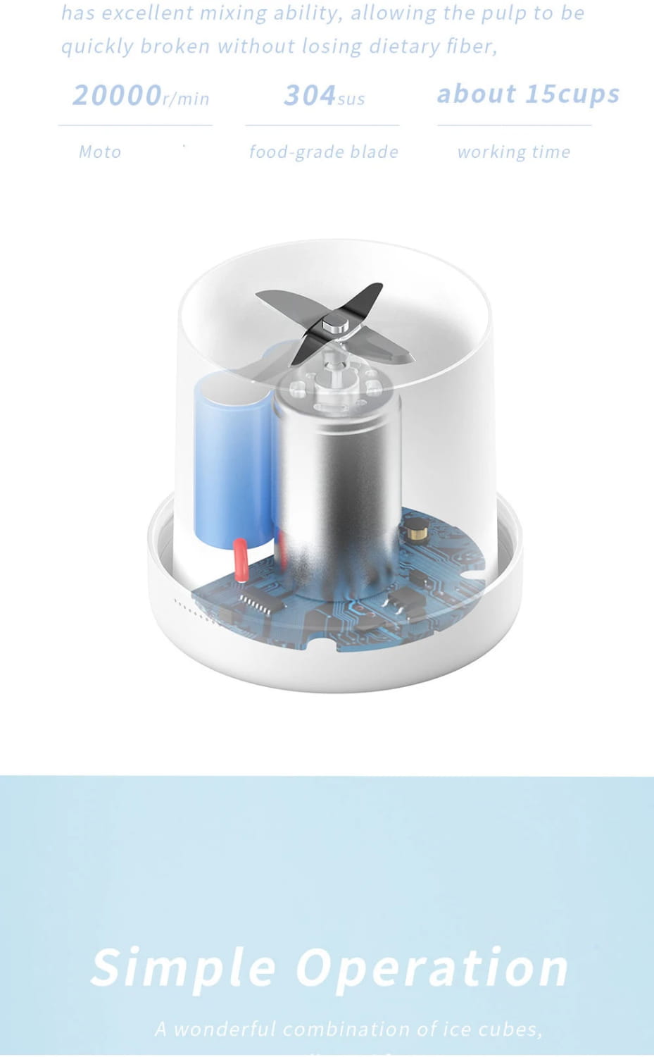 Youer Portable Fruit Juicer