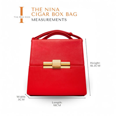 THE NINA CIGAR BOX BAG