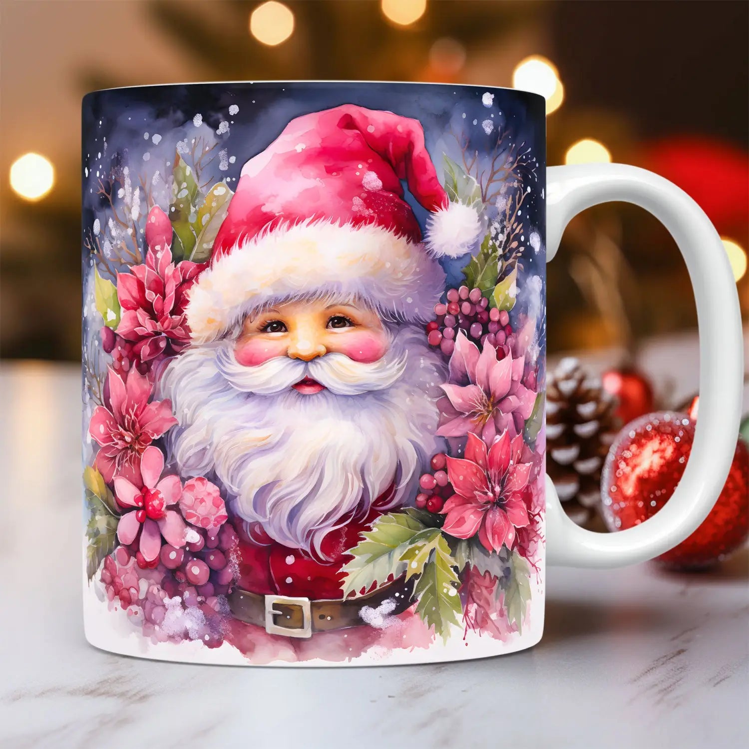Ceramic Santa Claus Mug