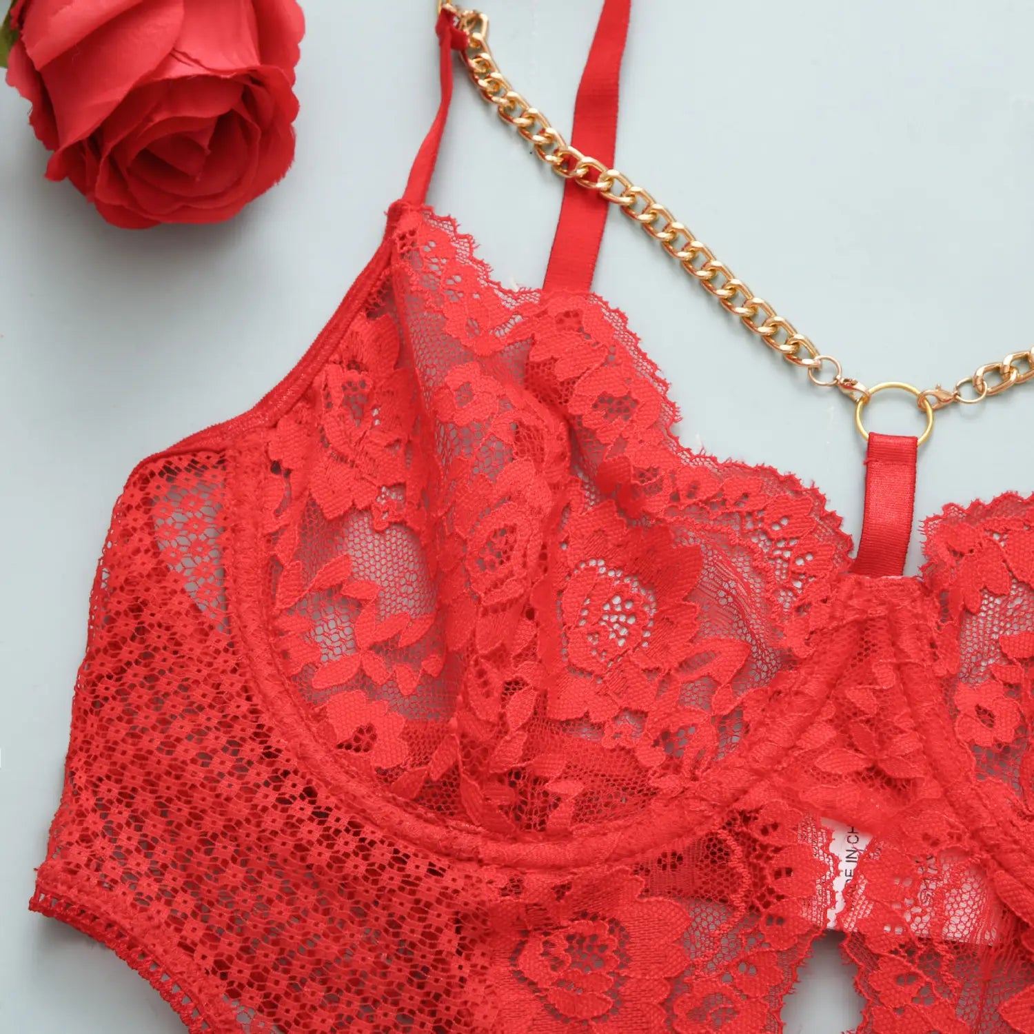 Lace One Piece Lingerie Set