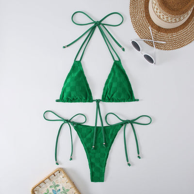 Women's Lace up Bikini