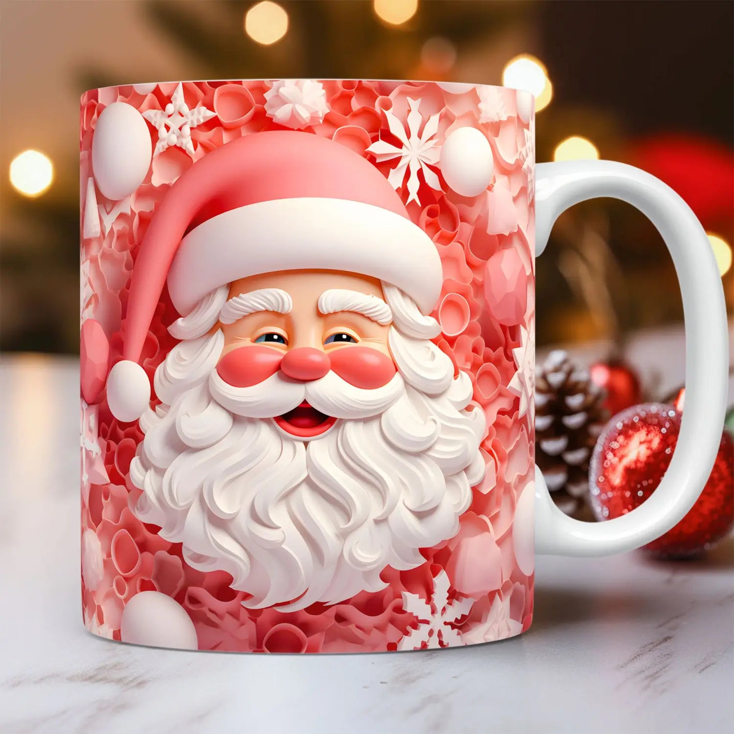 Ceramic Santa Claus Mug