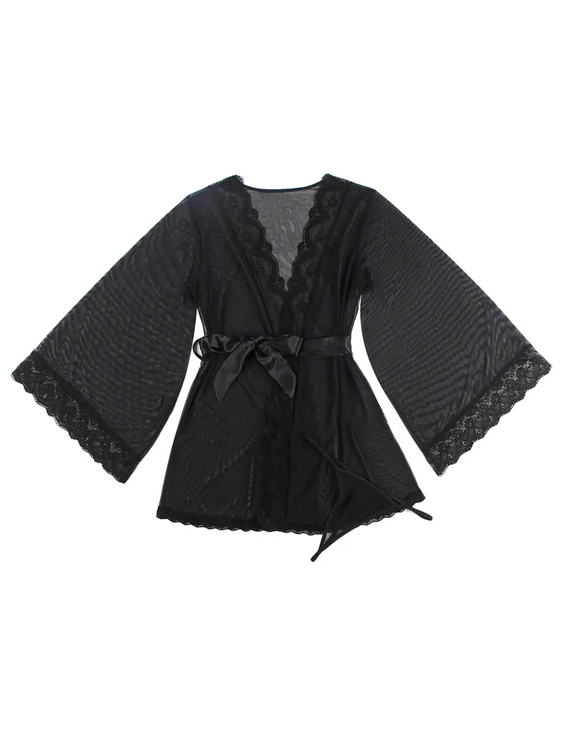 Sheer Lace Robe