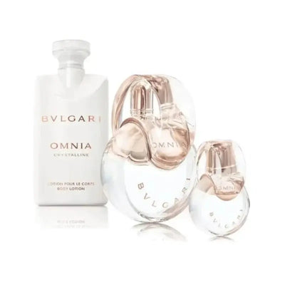 Omnia Crystalline By Bvlgari For Women (3pc Gift Set)