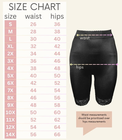 Style 518 | High Waist Light Shaping Bike Short | Satin 4-Way Stretch with Built-In Panty