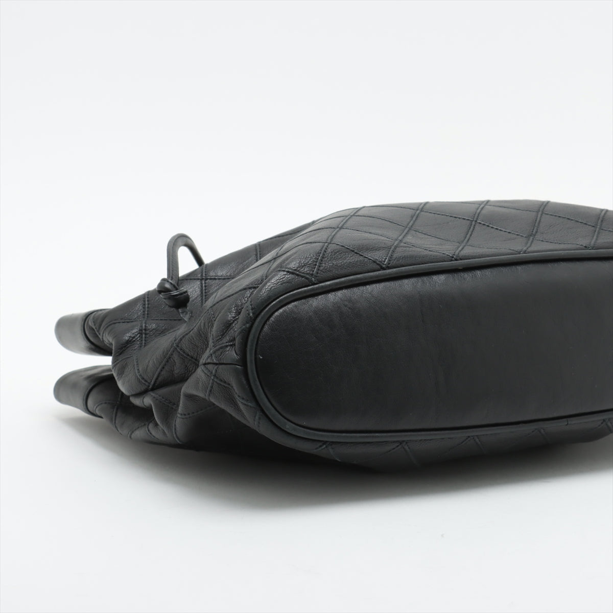 Chanel Lambskin Black Quilted Shoulder Bag 0 Series #3752