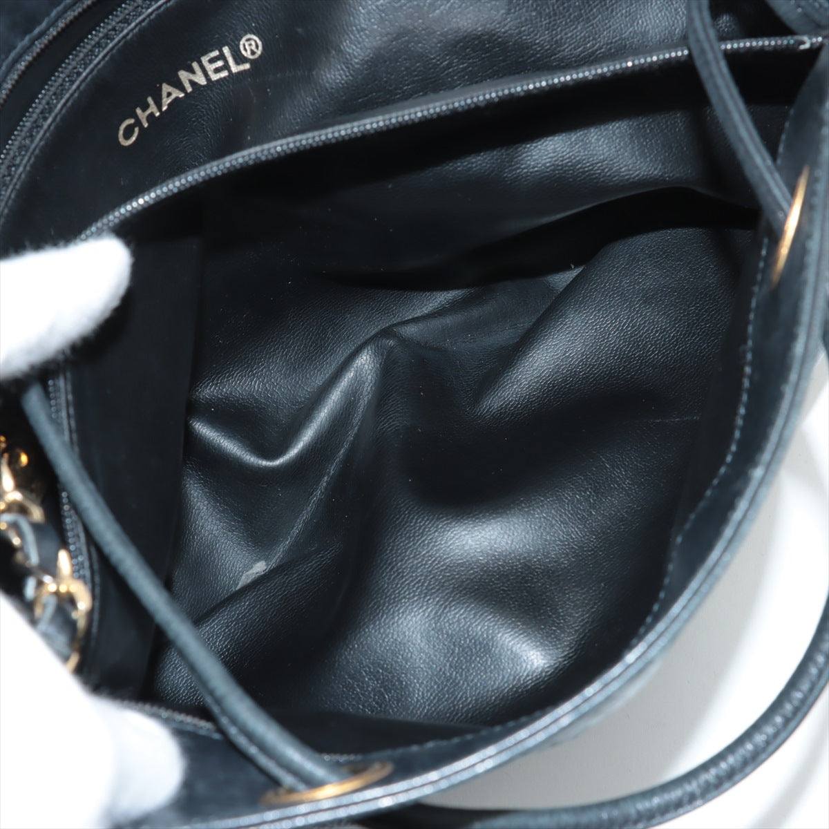 Chanel Lambskin Black Quilted Shoulder Bag 0 Series #3752