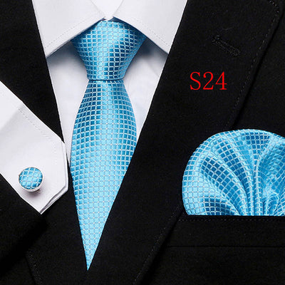 Paisley Series European And American Three-piece Tie Set