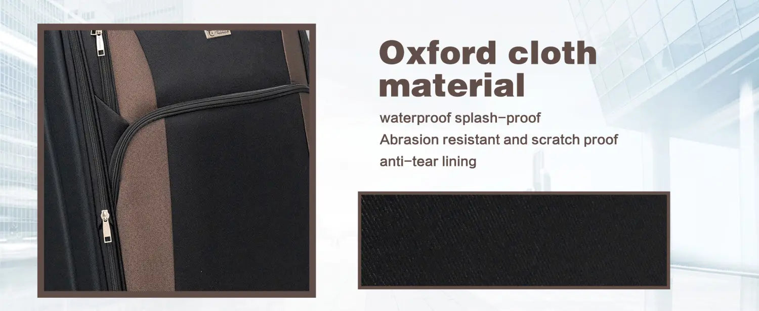 Softshell Expandable 4 Piece Luggage Set