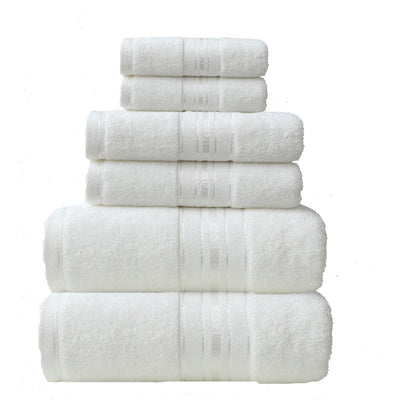 Cotton & Glossy Satin Towel Set