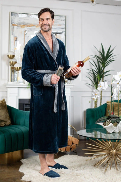 Cozy Mens Plush Robes