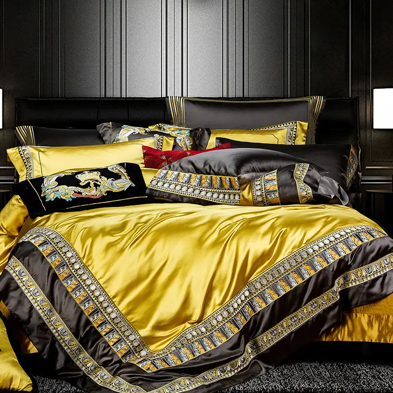 Luxury Villa Four-piece Set European-style Bedding