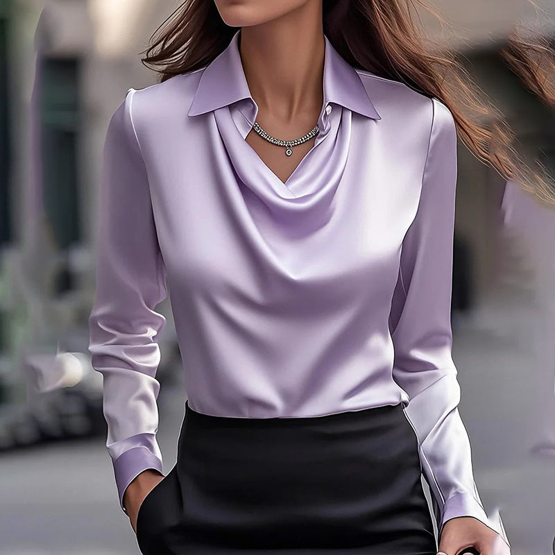 Women's Elegant Long Sleeve Blouse