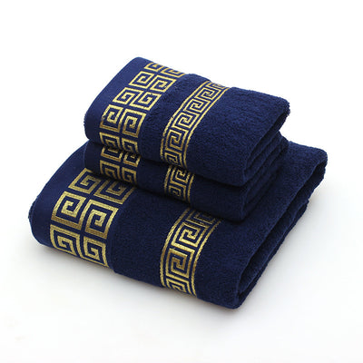 Gift Box Three-piece Towel Set