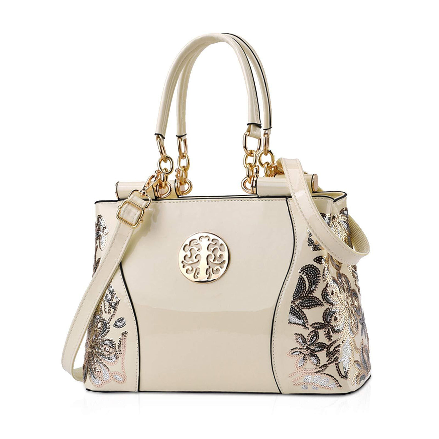 The Royal Patent Leather Handbag