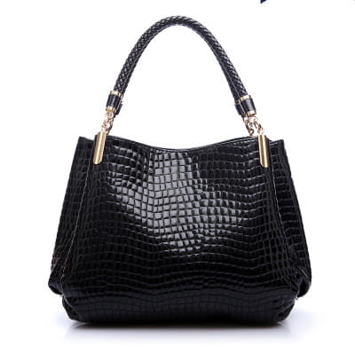 Women’s Printed Leather Handbag