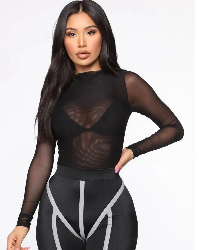 Lace Eyelash Bodysuit