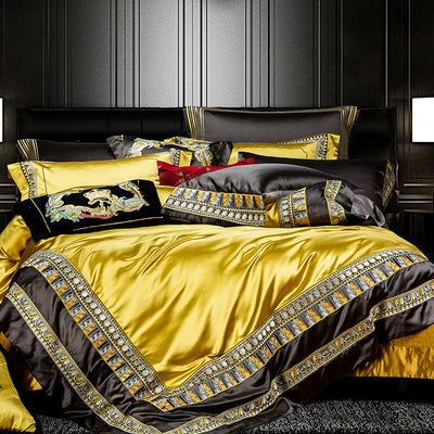 Luxury Villa Four-piece Set European-style Bedding