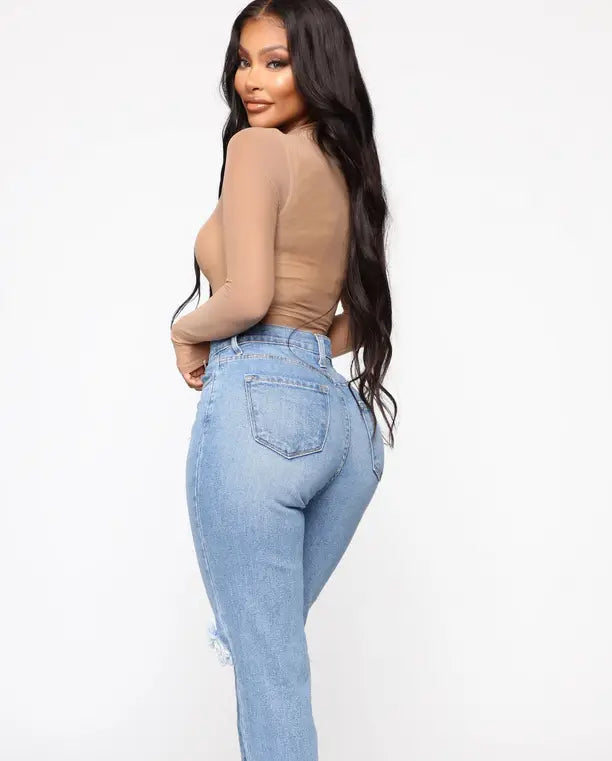 Lace Eyelash Bodysuit