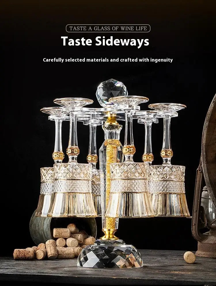 Red Wine Goblet Decanter Set