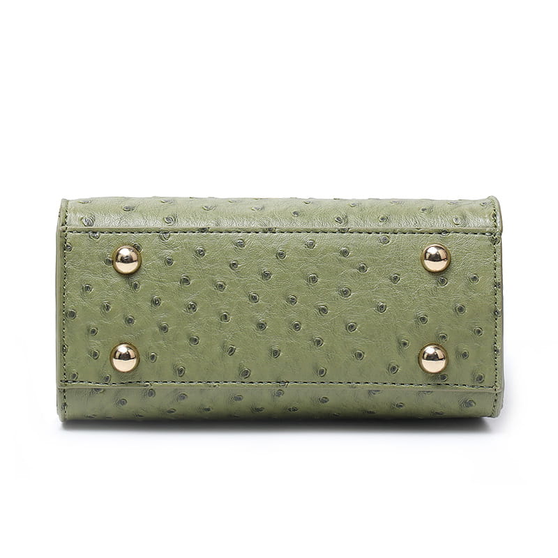 Leather Bamboo Handbag