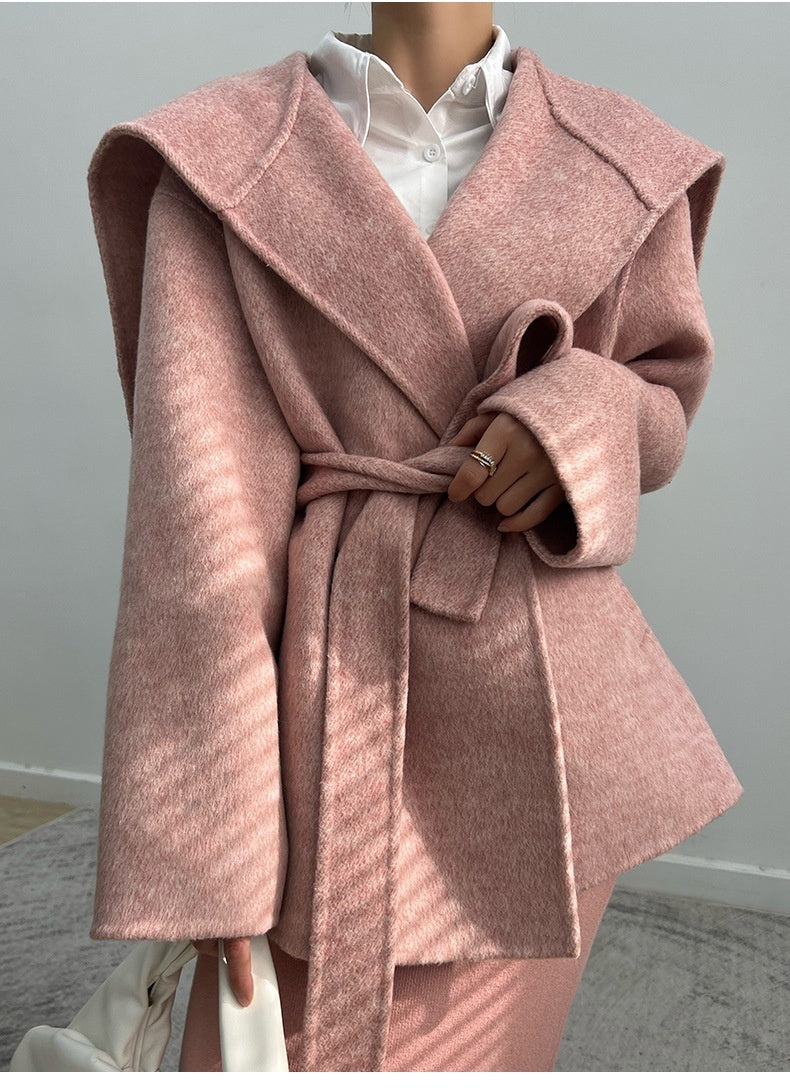Thickened Alpaca Fleecefiber Coat