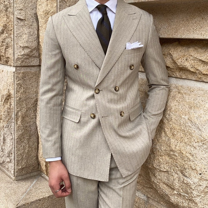 Mr. Lu San's Italian Naples Collar Suit