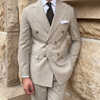 Mr. Lu San's Italian Naples Collar Suit