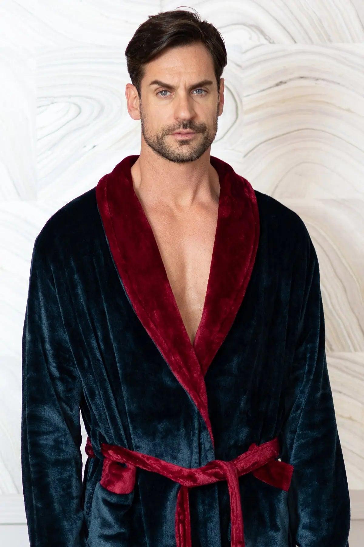Cozy Mens Plush Robes