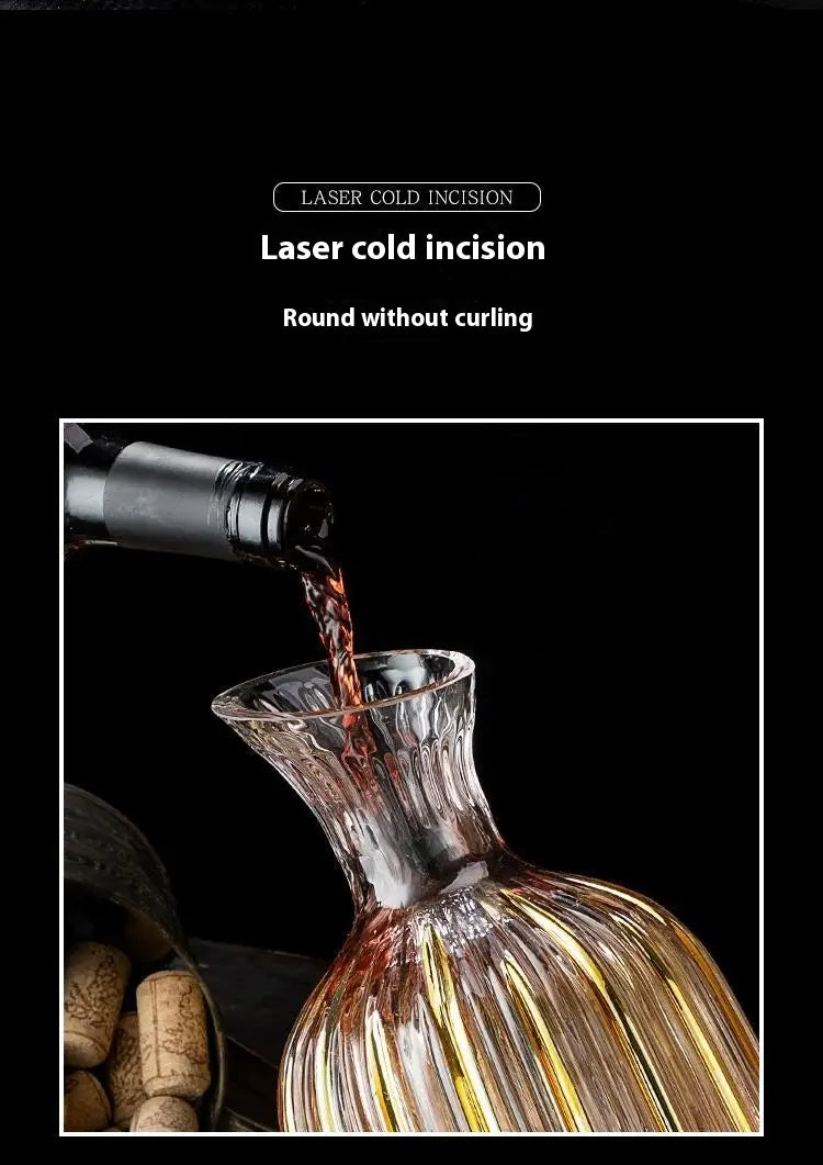 Red Wine Goblet Decanter Set