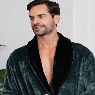Cozy Mens Plush Robes