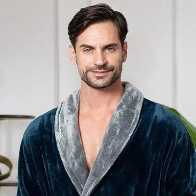 Cozy Mens Plush Robes