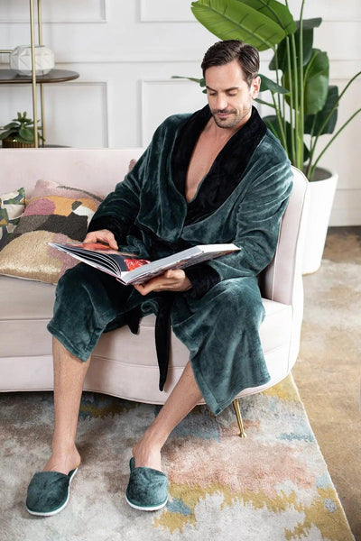 Cozy Mens Plush Robes