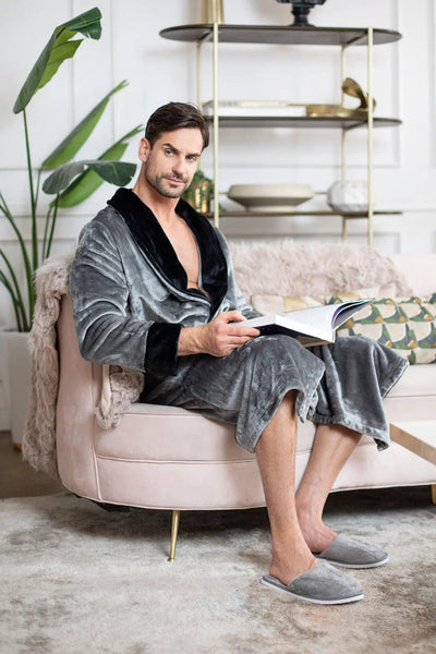 Cozy Mens Plush Robes