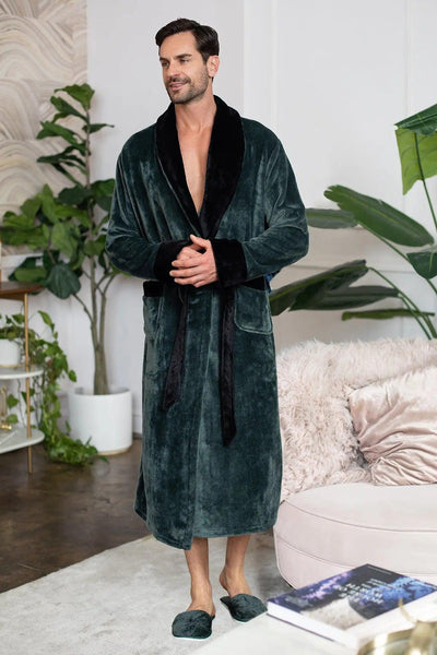 Cozy Mens Plush Robes
