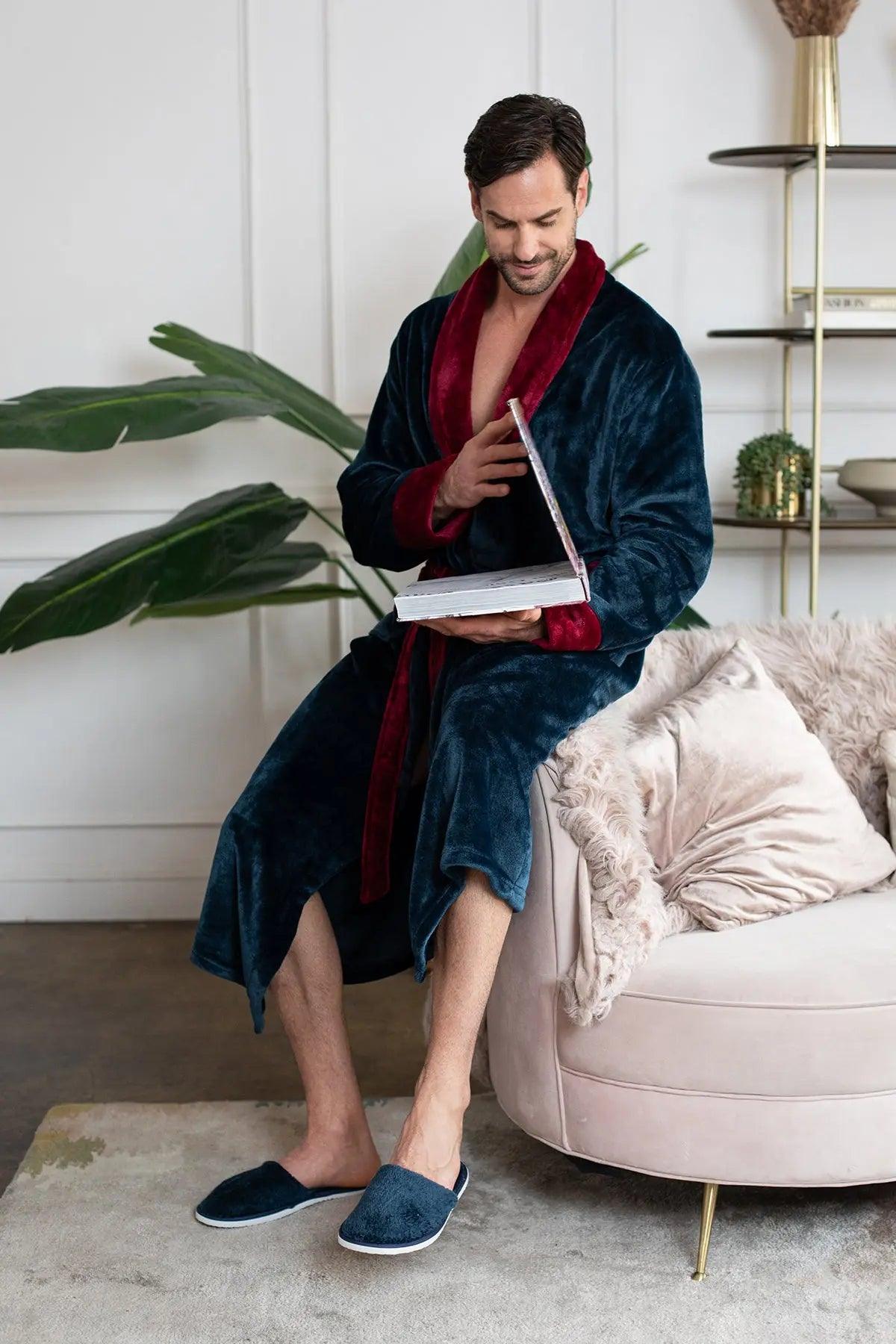 Cozy Mens Plush Robes