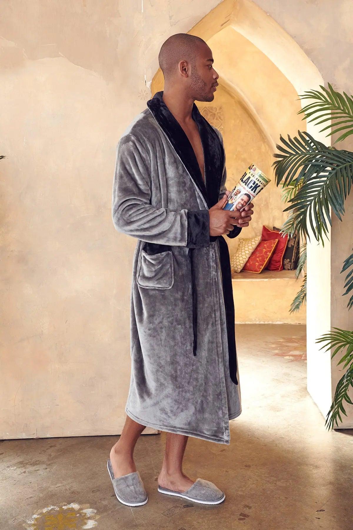 Cozy Mens Plush Robes