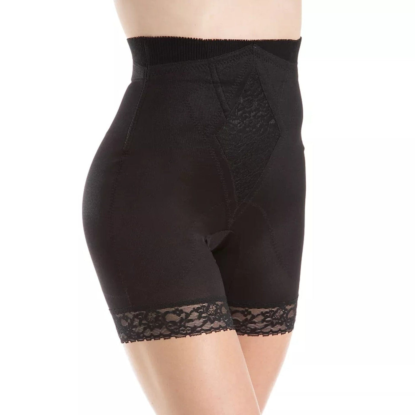 Style 6206 | High Waist Medium Control Thigh Slimmer | Memory Compression Fabric