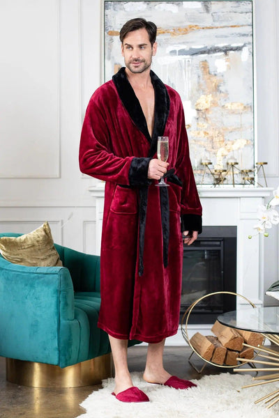 Cozy Mens Plush Robes