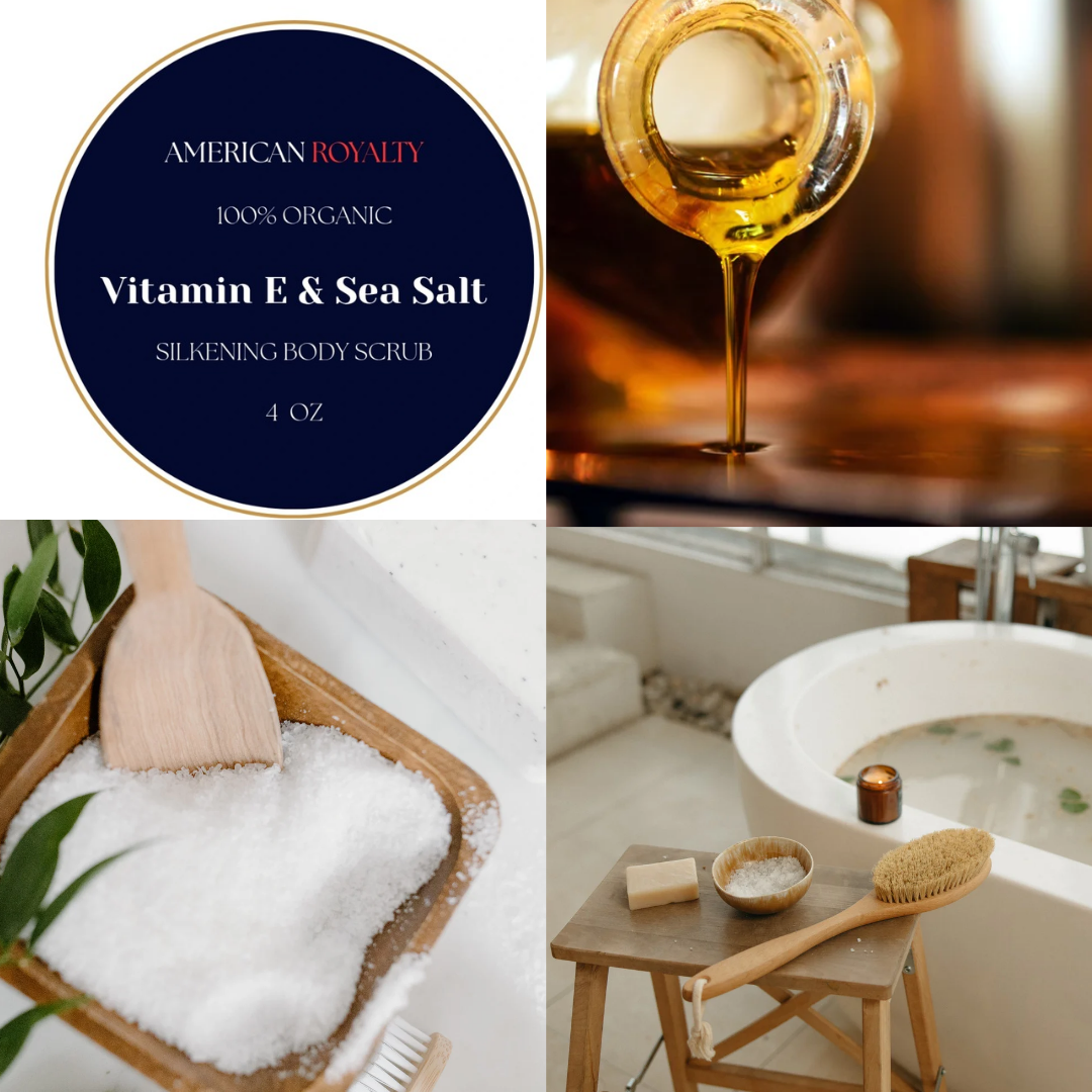 American Royalty Vitamin E & Sea Salt Body Scrub
