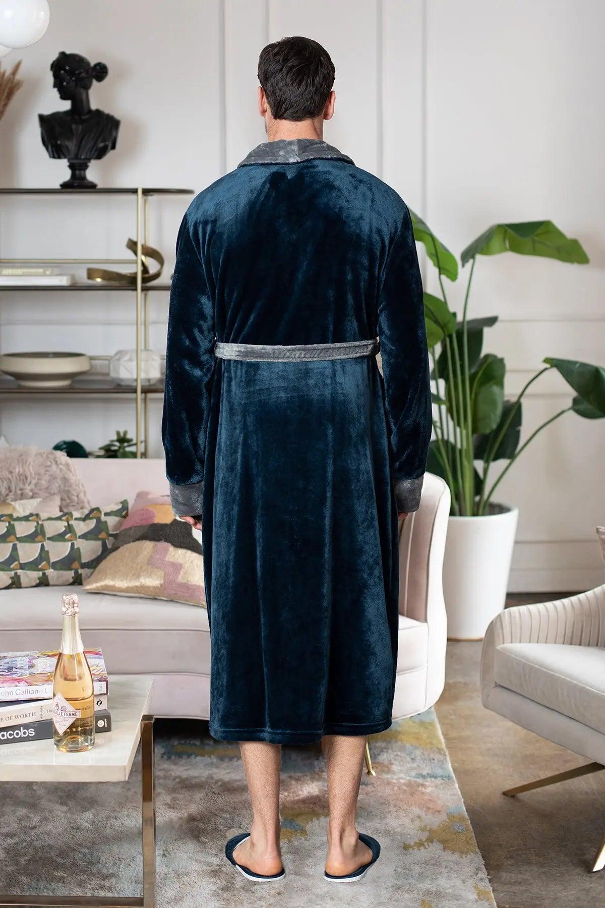 Cozy Mens Plush Robes