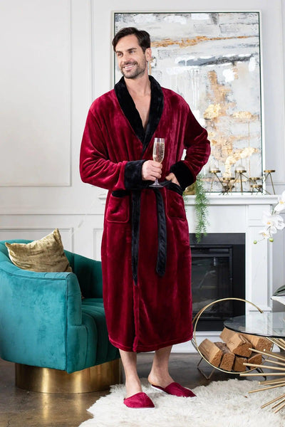 Cozy Mens Plush Robes