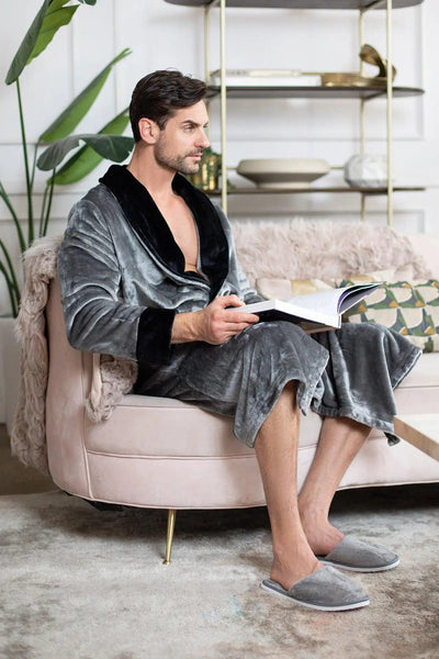 Cozy Mens Plush Robes