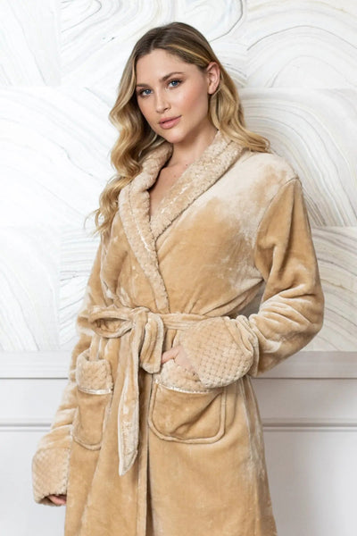 Women's Ultra Soft Plush Bathrobe