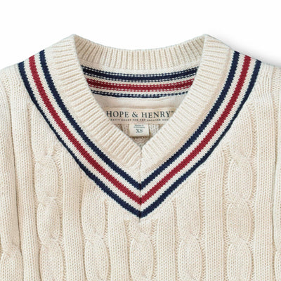 V-Neck Cricket Sweater