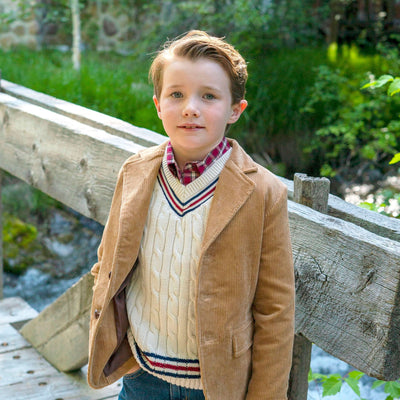 V-Neck Cricket Sweater